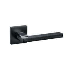 Дверна ручка 068-15E Black/CP