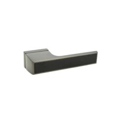 Дверна ручка Флет 282 R68 графіт чорна