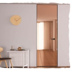 Двері прихованого монтажу Premium з дзеркалом