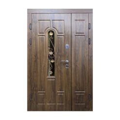 Вхідні двері 1200 Арка вулиця з ковкою